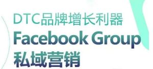 DTC品牌增长利器:Facebook Group私域营销策略-快赚