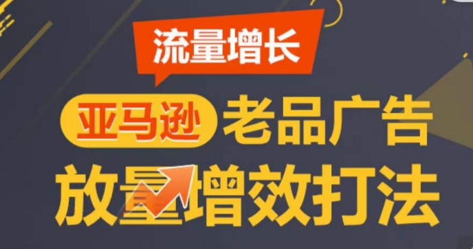 亚马逊流量增长-老品广告放量增效打法，循序渐进，打造更多TOP listing​-快赚