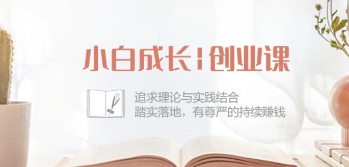 小白成长创业课：追求理论与实践结合，踏实落地，有尊严的持续赚钱-42节-快赚