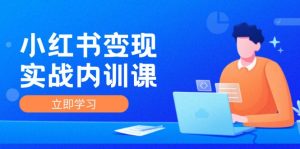 小红书变现实战内训课，0-1实现小红书-IP变现 底层逻辑/实战方法/训练结合-快赚