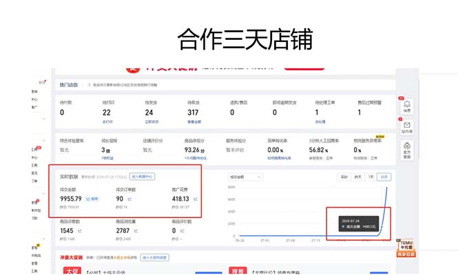图片[2]-拼多多最新合作日入4000+两天销量过百单，无学费、老运营代操作、小白福利-快赚
