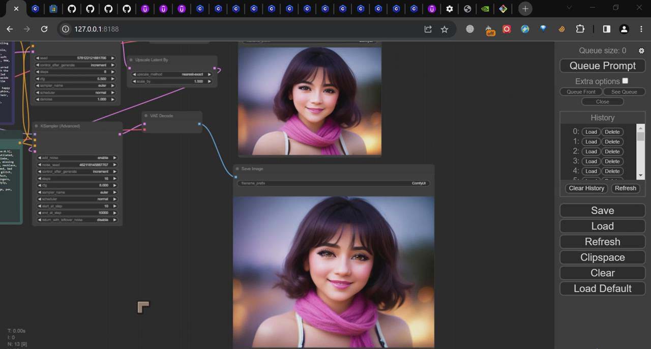 图片[2]-ComfyUI利用Stable Diffusion学习AI GUI工作流程教程-中英字幕-快赚