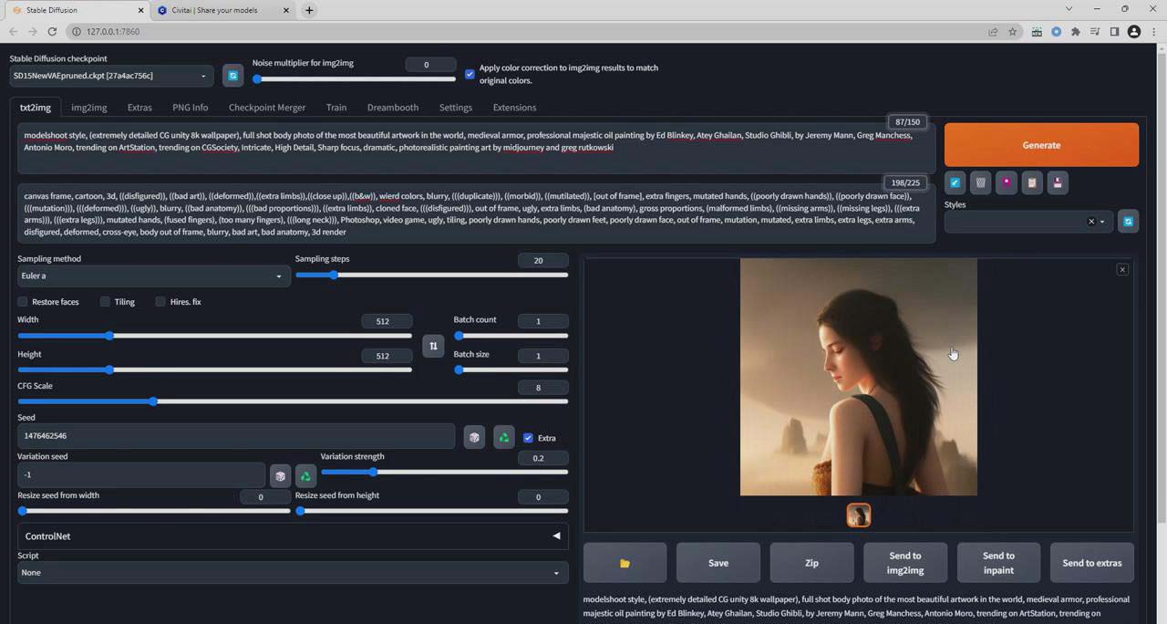 图片[2]-Stable Diffusion 大师班: 利用AI创建艺术图像及视频-31视频课-中英字幕-快赚