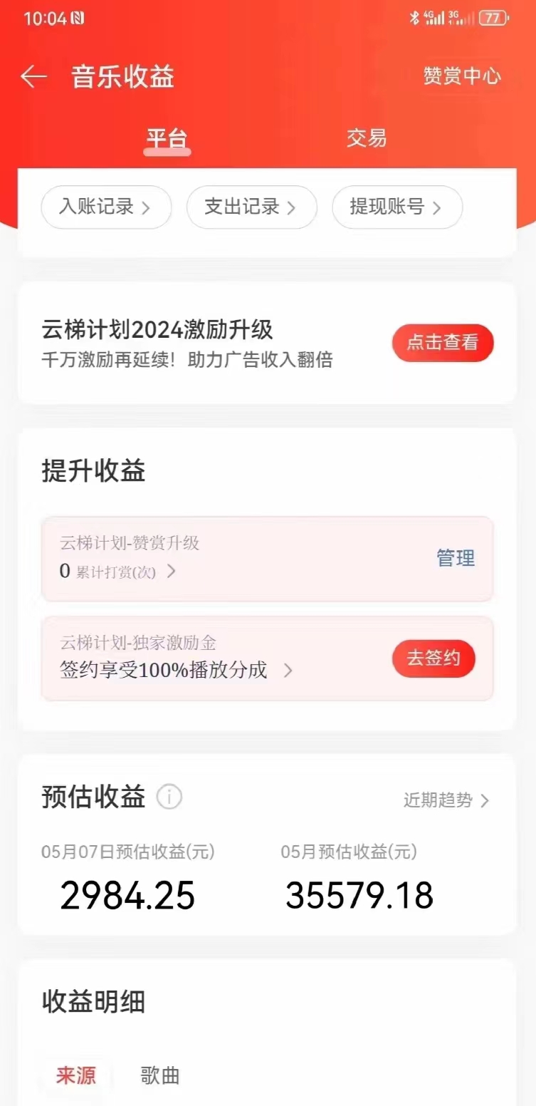 网易云音乐挂机项目,单机200+,躺赚即可,正在红利期,无脑且暴力