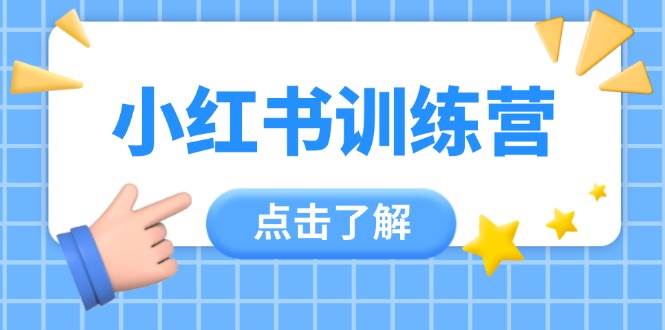 小红书训练营,助小白入门,掌握技巧变达人,课程实操又全面(12节课)-快赚