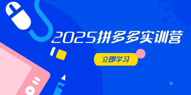 2025拼多多实训营:深度剖析运营关键,助力电商人快速提升-快赚