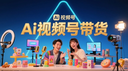 风口已至!AI视频号带货轻松月入过1W,99%的普通人却卡在内容制作门槛-快赚