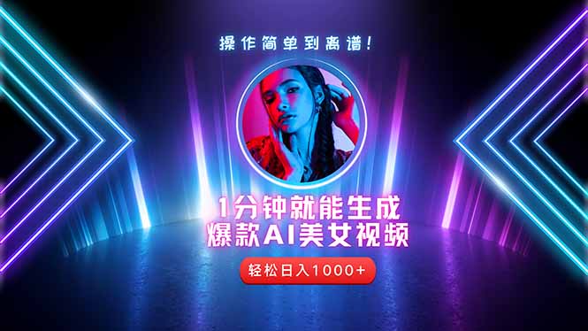 2025年最强副业:用AI做短视频,从零开始打造爆款账号!-快赚