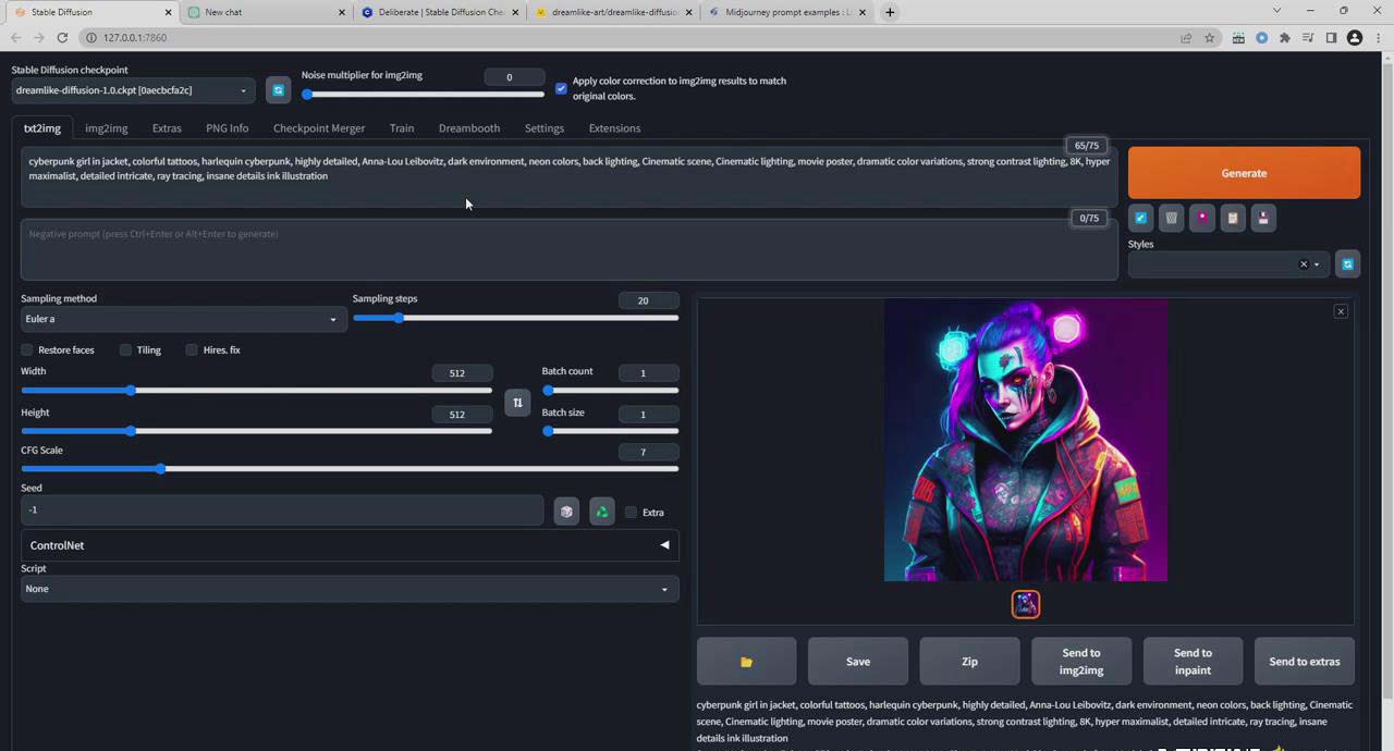 图片[4]-Stable Diffusion 大师班: 利用AI创建艺术图像及视频-31视频课-中英字幕-快赚