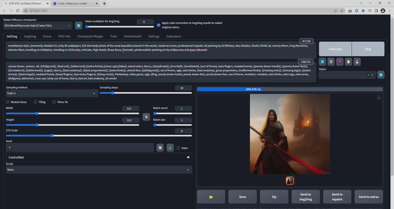 图片[1]-Stable Diffusion 大师班: 利用AI创建艺术图像及视频-31视频课-中英字幕-快赚