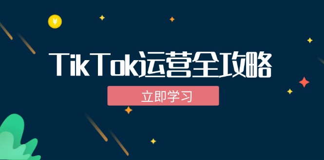 TikTok实战运营全攻略:从下载软件到变现,抖音海外版实操教程-快赚