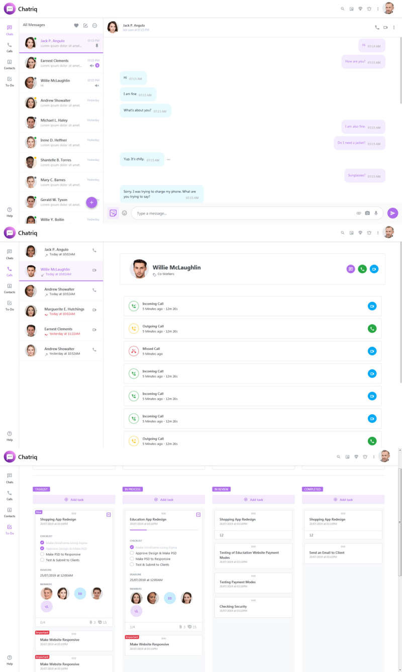 web网页聊天功能页面模板-快赚