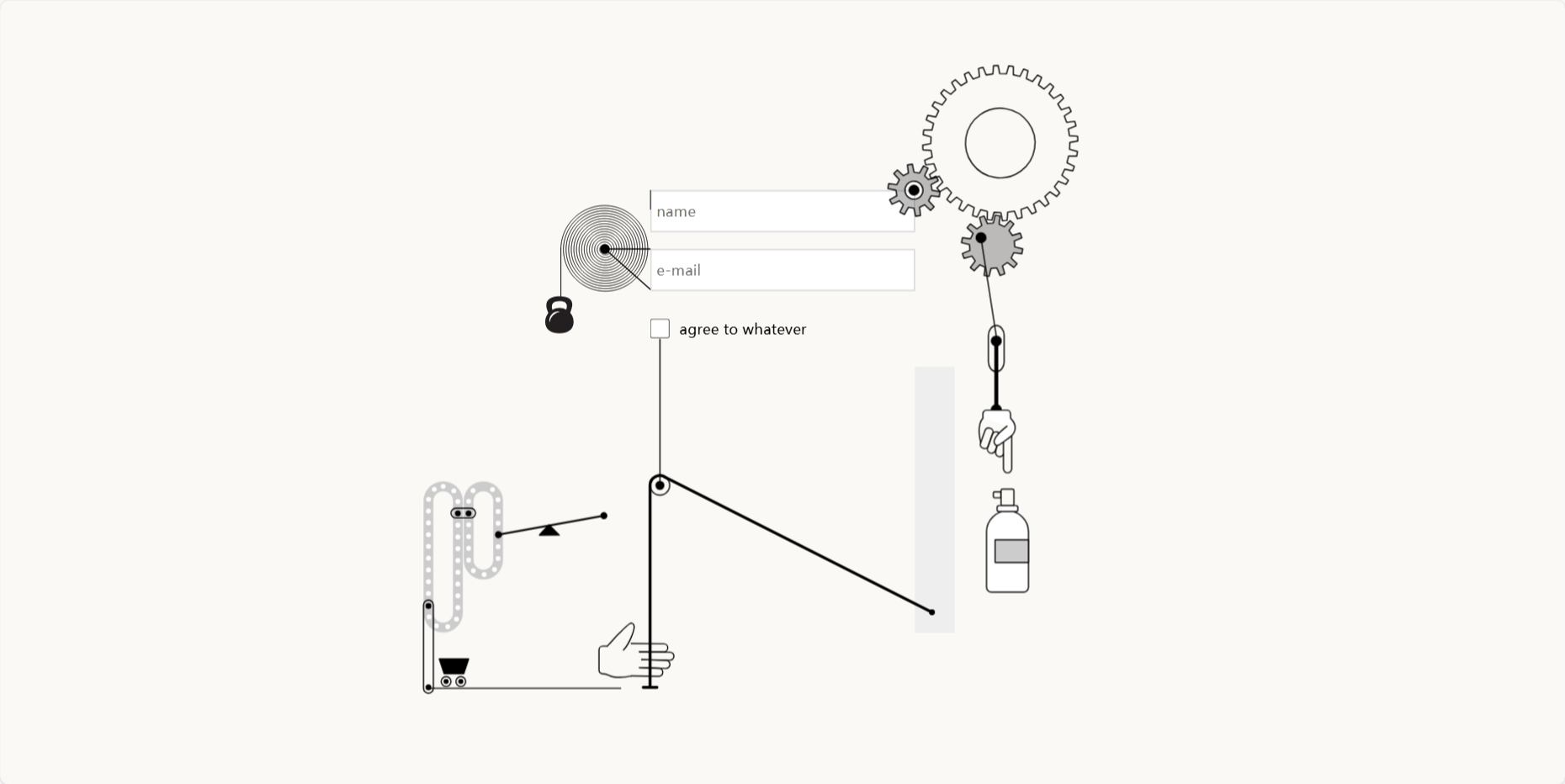 小题大做的动态互动登录页html源码-快赚
